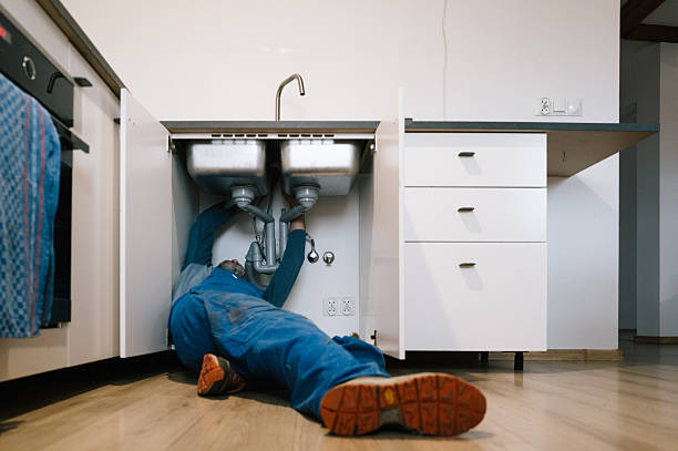 Professional Emergency Plumber technician working in Dorchester, NJ